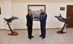 Başkan Ataç'tan Tuğgeneral Eroğlu'na ziyaret