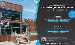 Su sporları merkezi kayıtları başlıyor