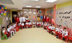 Çocuklar 23 Nisan'ı coşkuyla kutladı