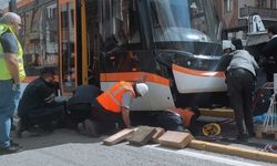 Eskişehir'de feci tramvay kazası! Yaşlı kadın tramvay altında kaldı