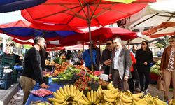 Başkan Ataç pazarcı esnafıyla bir araya geldi