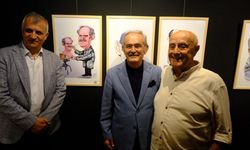 Karikatürler ile Yılmaz Büyükerşen sergisi açıldı
