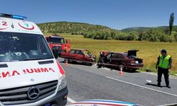 Bayram yolunda feci kaza: 1 ölü 7 yaralı