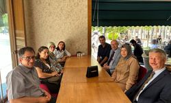Rektör Erdal deprem bölgesindeki Açıköğretim Sistemi büro personelleriyle buluştu