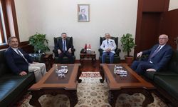 Başkanlardan Vali Aksoy'a hayırlı olsun ziyareti