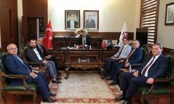 EOSB heyetinden Vali Aksoy'a hayırlı olsun ziyareti
