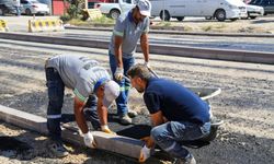 Baksan'da yol yapım çalışmaları sürüyor