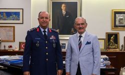 Orgeneral Güneykaya'dan Büyükerşen'e ziyaret