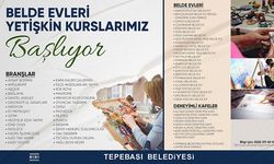 Yetişkin kursları 35 noktada başlıyor