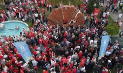 100. Yıl Cumhuriyet Anıtı törenle açıldı