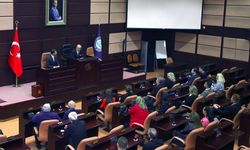 Başkan Yalaz ve ekibinden Yılmaz Büyükerşen'e ziyaret