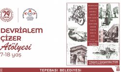 Devri Alem Çizer Atölyesi'nden çıkan eserler sergilenecek