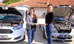 Mihalıççık'taki kadınlara Araba Bakım Kursu verildi