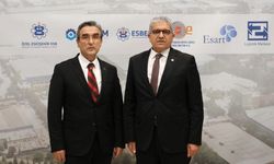 Tepebaşı Kaymakamı Yücel'den EOSB ziyareti