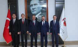 Vali Aksoy Basın İlan Genel Müdürü Erkılıç'ı ağırladı
