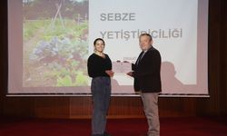 Çiftçilere yönelik zirai eğitimler törenle sona erdi