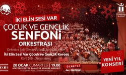 Çocuk Senfoni Orkestrası'ndan yeni yıl konseri