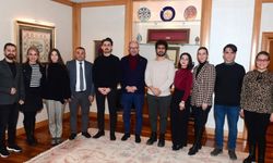 ES-AB'dan Rektör Erdal'a ziyaret