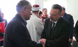 Vali Aksoy ve Diyanet İşleri Başkanı Erbaş'tan şehit ailesine başsağlığı ziyareti
