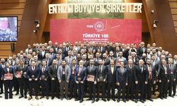Başkan Güler TOBB 100 sıralamasında yer alan markalara ödül verdi