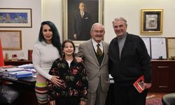 Gazeteci Yazar Can Ataklı'dan Büyükerşen'e ziyaret