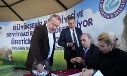 Seyitgazi'de hayvan desteği alacak hak sahipleri noter huzurunda belirlendi