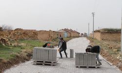 Çifteler'de üstyapı çalışmaları hızla devam ediyor