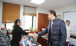 Hatipoğlu'ndan Büyükşehir Belediyesine ziyaret