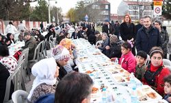 Şarhöyük'te iftar sevinci