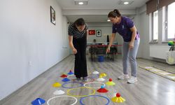 Özel bireyler fiziksel gelişimi için hareket eğitimi alıyor