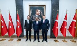 Kazakistan'ın İzmir Başkonsolosu Akatayev'den Vali Aksoy'a ziyaret
