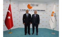 Rektör Adıgüzel’den ÖSYM Başkanı Ersoy’a ziyaret