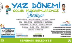 Yaz dönemi çocuk programları başlıyor