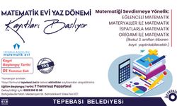 Matematik Evi'ne yaz dönemi kayıtları başlıyor