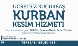 Tepebaşı'nda kurban kesim alanları hazır
