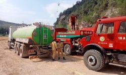 Bilecik'teki orman yangınlarına Büyükşehir'den destek