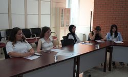 Stajyerler iş sağlığı konusunda bilgilendirildi