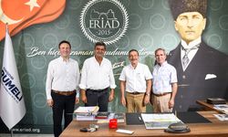 Başkan Ataç ERİAD yönetimi ile bir araya geldi