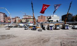 Kurtuluş Kapalı Pazar Yeri'nin temel atma töreni gerçekleşti