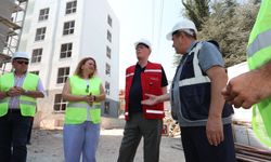 Kazım Kurt, Karapınar'daki örnek daireyi inceledi
