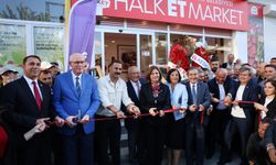 Eskişehir'in ilk Halk Et Market'i törenle açıldı