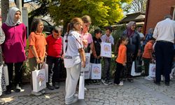 Kırsaldaki öğrencilere kırtasiye desteği sağlandı