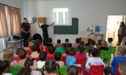 Minikler itfaiyecilik mesleğini öğrendi