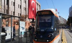 Tramvaylarda cumhuriyet coşkusu yaşandı