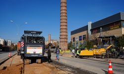 Espark çevresinde yol düzenleme çalışması başladı