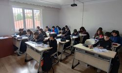 Öğrenciler LGS hazırlık sınavı ile deneyim yaşadı