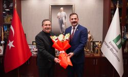 Talat Yalaz'dan Başkan Ataç'a ziyaret