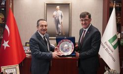 Başkan Ataç, Başkan Kahveci'yi ağırladı