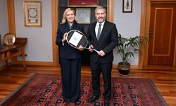 TTF Başkanı Müderrisgil, Rektör Adıgüzel’i ziyaret etti