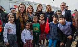 Başkan Ünlüce 3. yılında deprem bölgesinde